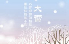 2019年12月7日大雪可以回娘家吗,大雪意味着天气<font color=