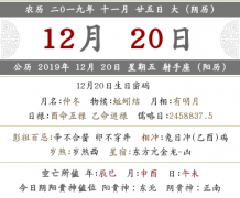 2019年农历十一月二十五喜神<font color=