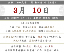 2020年农历二月初四财神方位在哪？