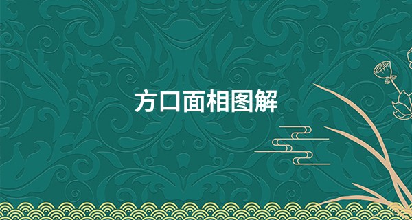 方口面相图解