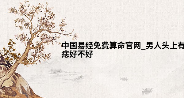 中国易经免费算命官网_男人头上有痣好不好 多数是好的预兆